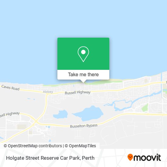 Holgate Street Reserve Car Park map