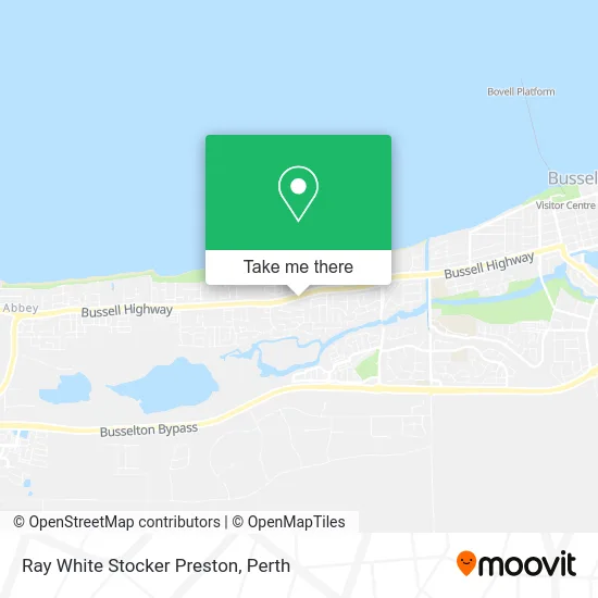 Mapa Ray White Stocker Preston
