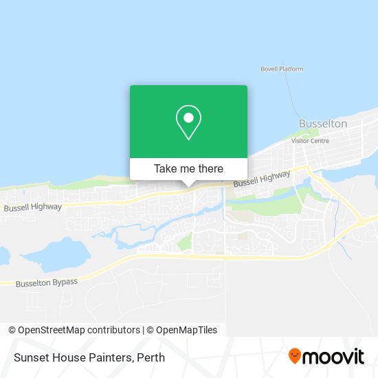 Sunset House Painters map