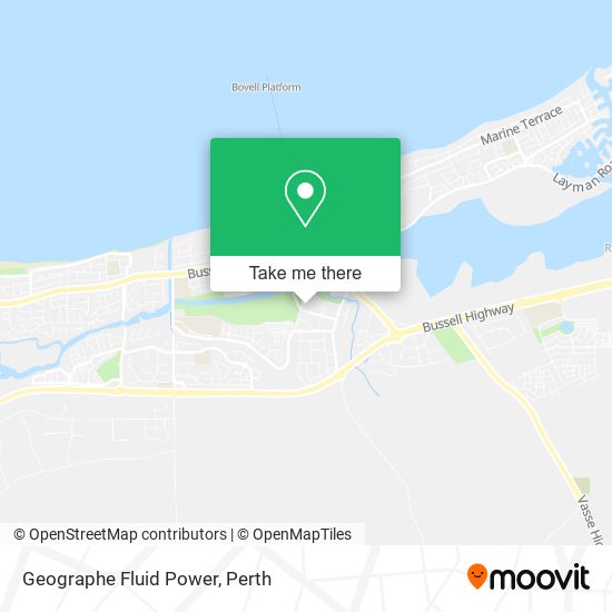 Geographe Fluid Power map