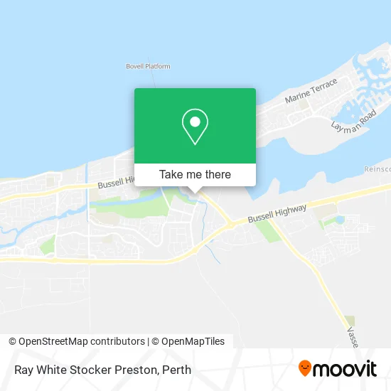 Mapa Ray White Stocker Preston