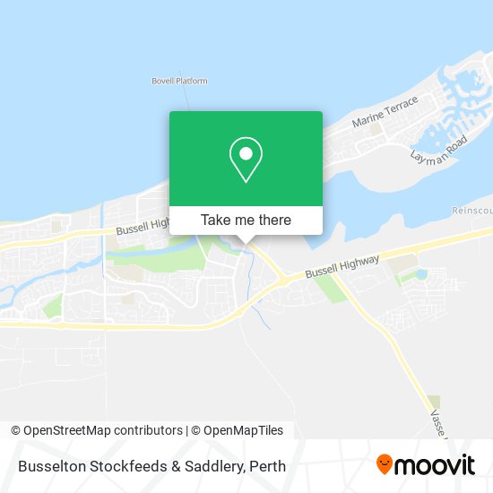 Busselton Stockfeeds & Saddlery map