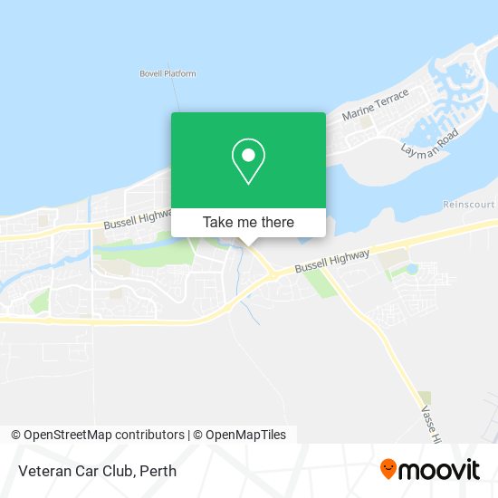 Veteran Car Club map