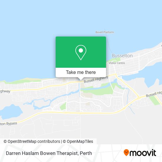 Darren Haslam Bowen Therapist map