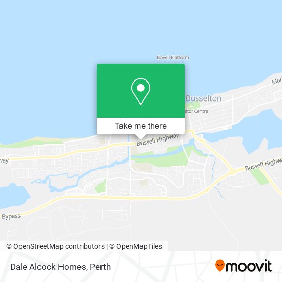Dale Alcock Homes map