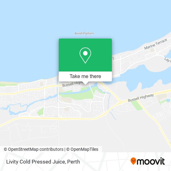 Livity Cold Pressed Juice map
