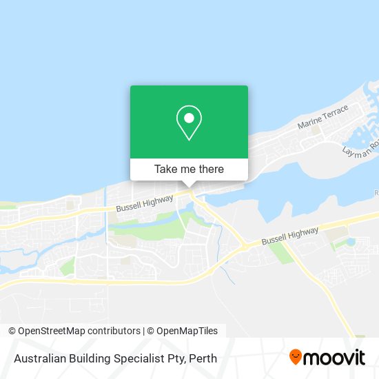 Australian Building Specialist Pty map