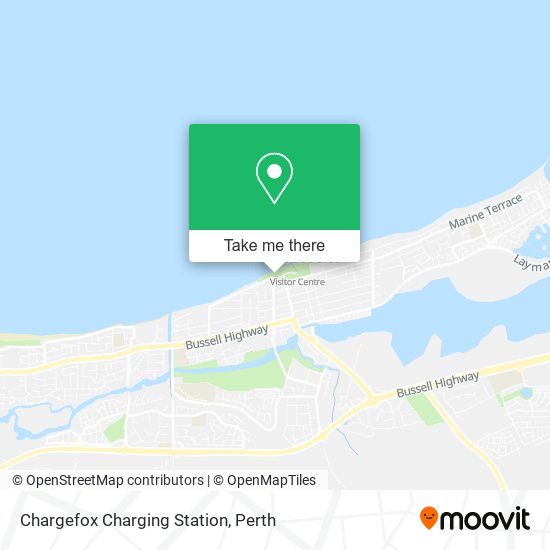 Mapa Chargefox Charging Station