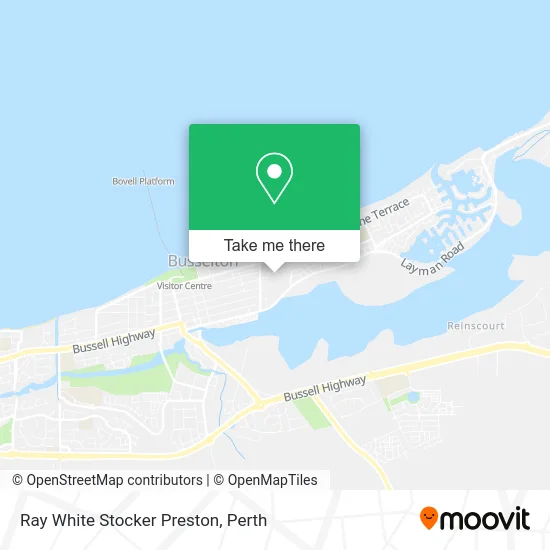 Mapa Ray White Stocker Preston