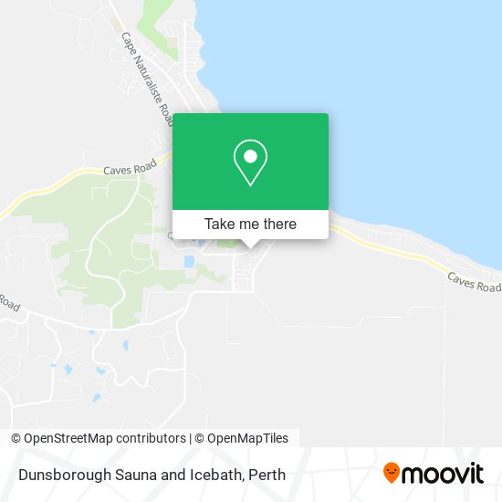 Mapa Dunsborough Sauna and Icebath