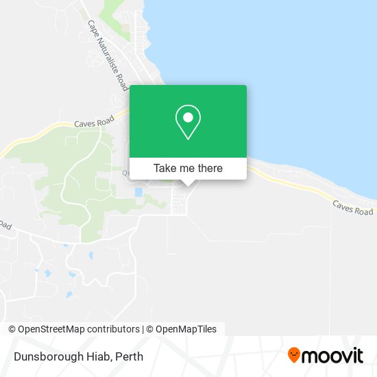 Mapa Dunsborough Hiab