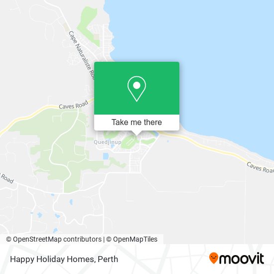 Happy Holiday Homes map