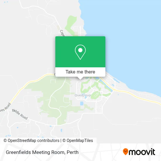 Mapa Greenfields Meeting Room