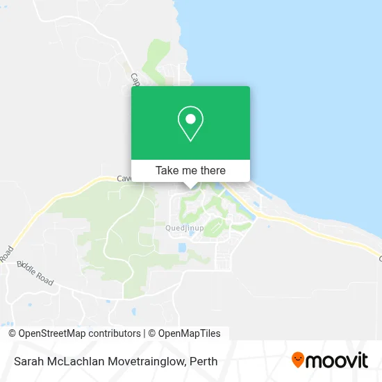 Mapa Sarah McLachlan Movetrainglow