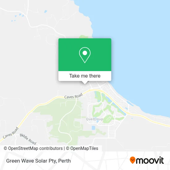 Mapa Green Wave Solar Pty