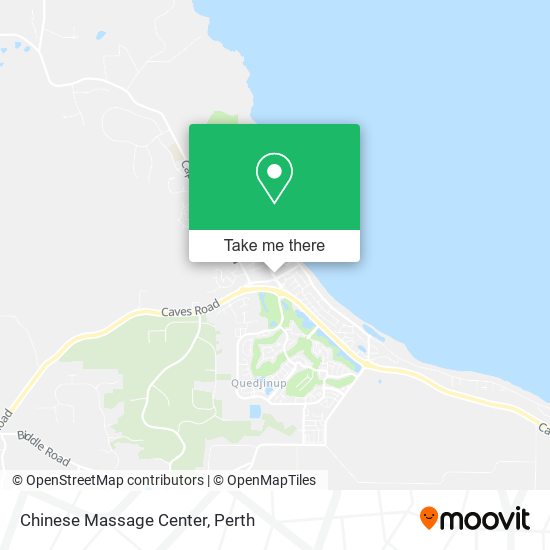 Chinese Massage Center map