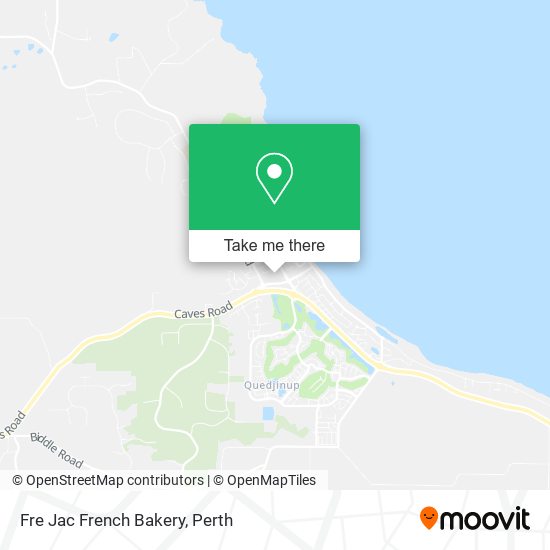 Fre Jac French Bakery map