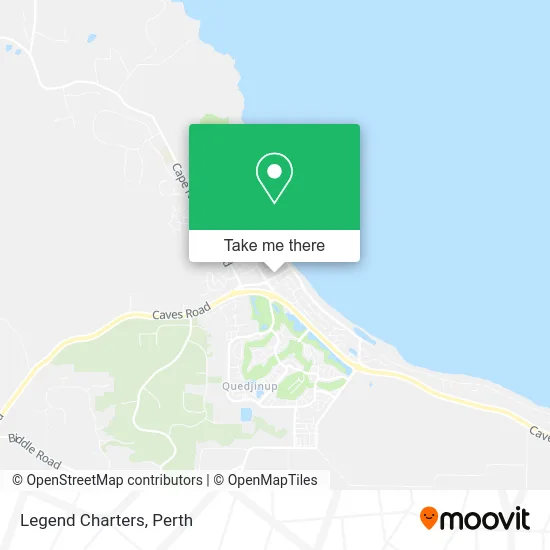 Mapa Legend Charters