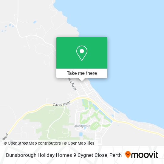 Dunsborough Holiday Homes 9 Cygnet Close map