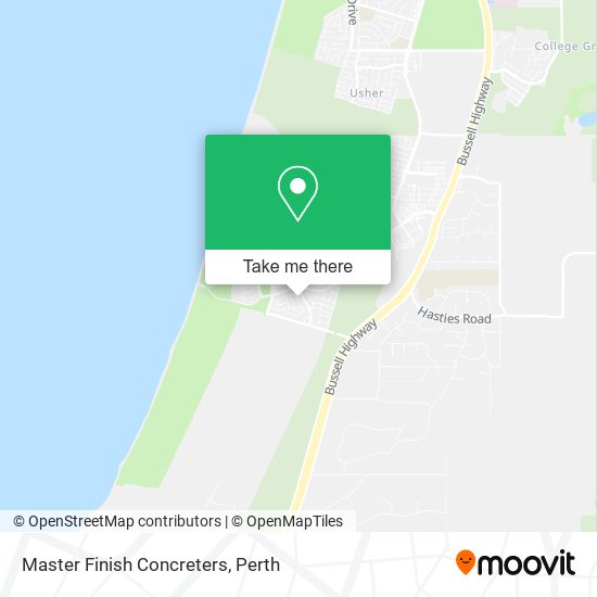 Master Finish Concreters map
