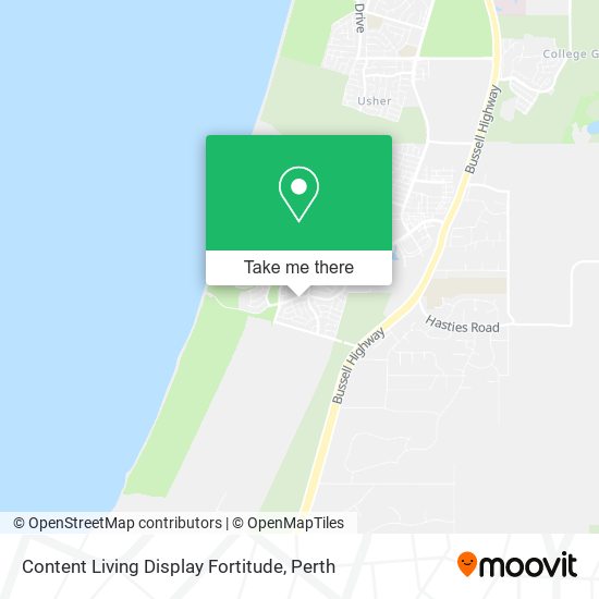 Content Living Display Fortitude map
