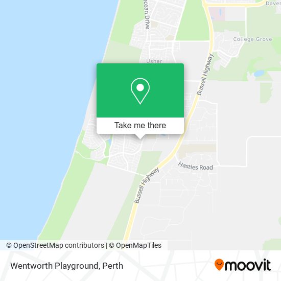 Wentworth Playground map