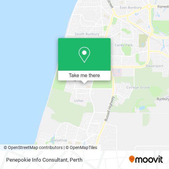 Penepokie Info Consultant map