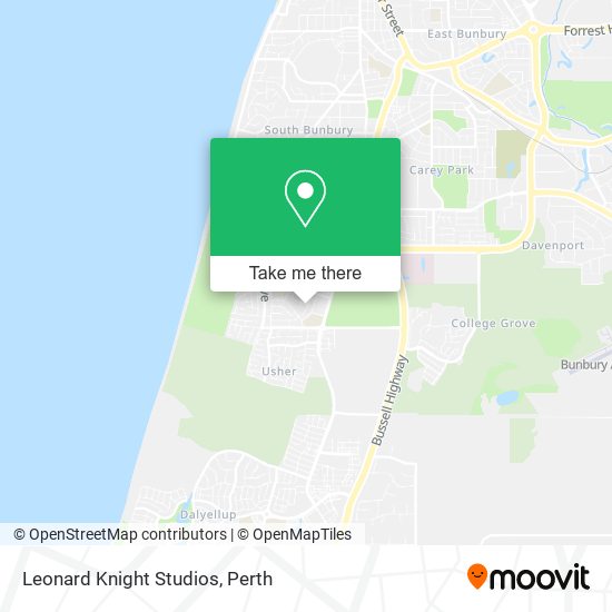 Leonard Knight Studios map