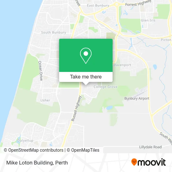 Mapa Mike Loton Building