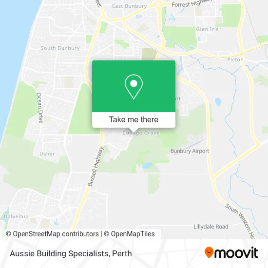 Mapa Aussie Building Specialists