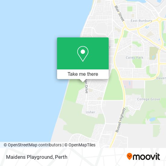 Maidens Playground map