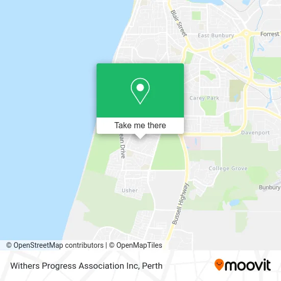 Mapa Withers Progress Association Inc