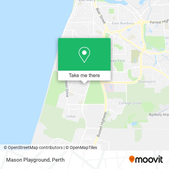 Mason Playground map