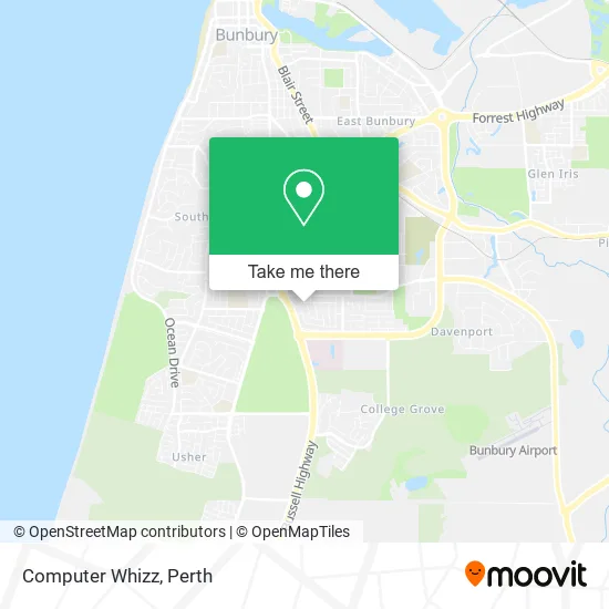 Computer Whizz map