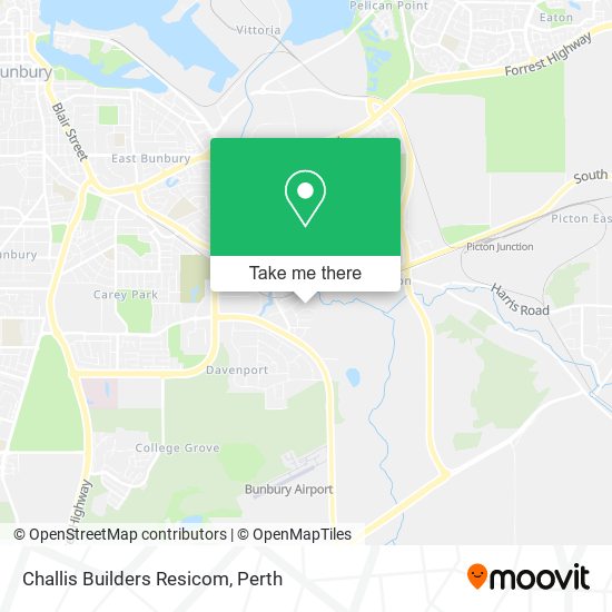 Challis Builders Resicom map