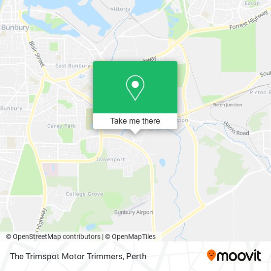 The Trimspot Motor Trimmers map