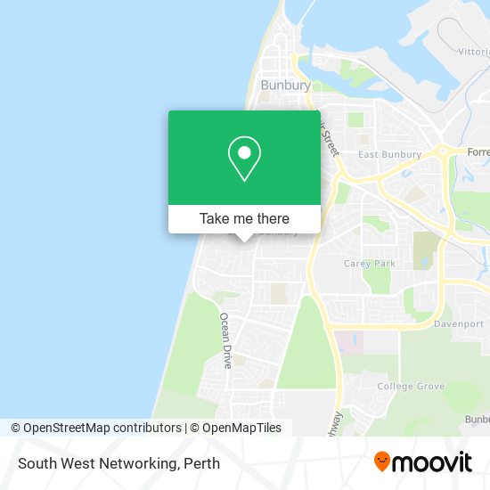 South West Networking map