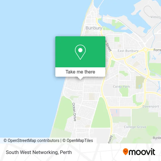 Mapa South West Networking