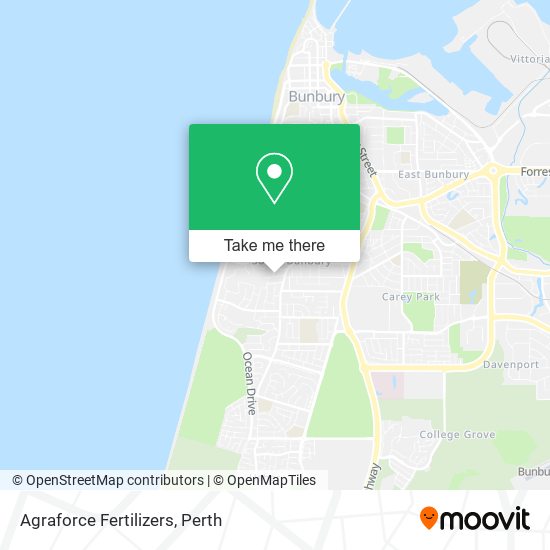 Agraforce Fertilizers map