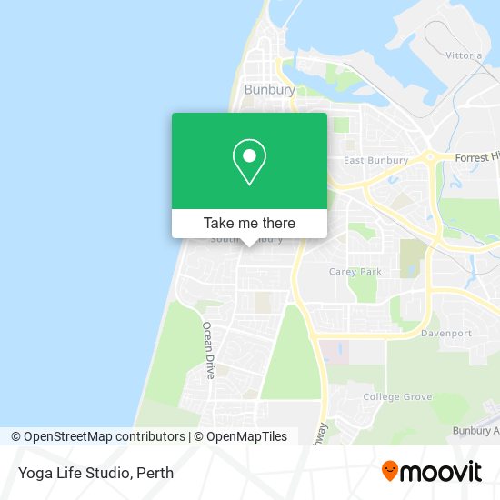 Mapa Yoga Life Studio