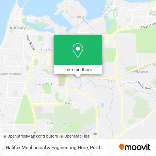 Halifax Mechanical & Engineering Hme map