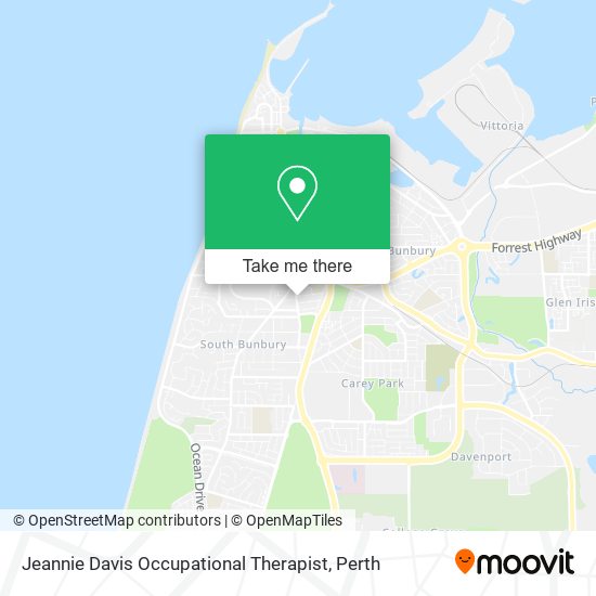 Mapa Jeannie Davis Occupational Therapist