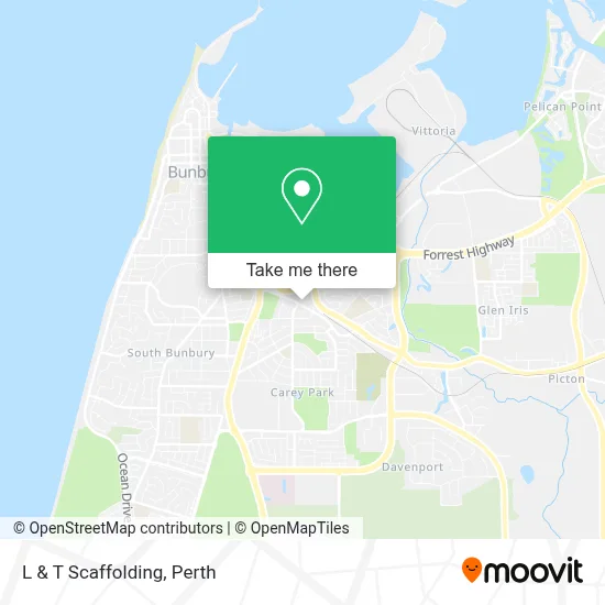 Mapa L & T Scaffolding