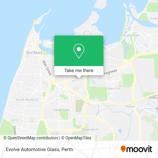 Mapa Evolve Automotive Glass