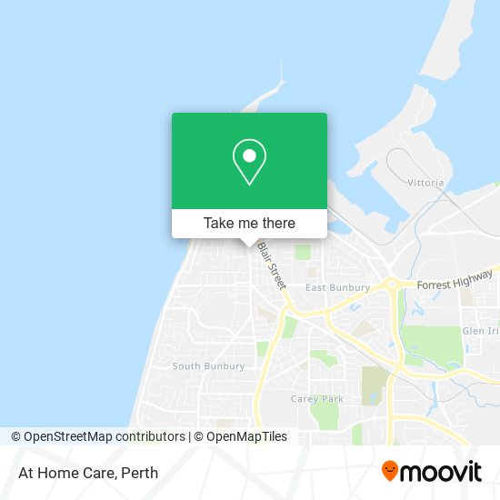 At Home Care map