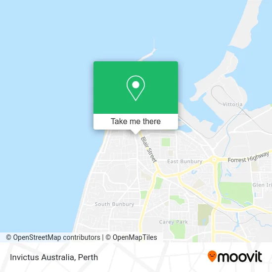 Mapa Invictus Australia