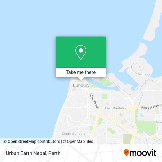 Urban Earth Nepal map