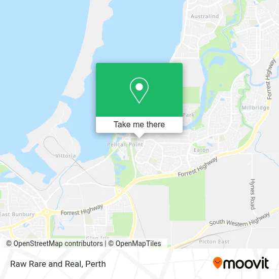 Mapa Raw Rare and Real