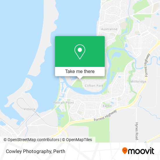 Cowley Photography map