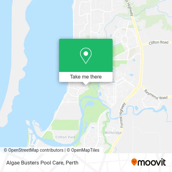 Mapa Algae Busters Pool Care